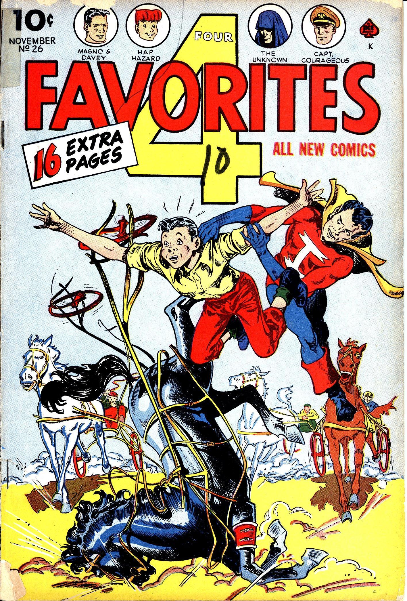 Super Heroes Comics - Four Favorites #26