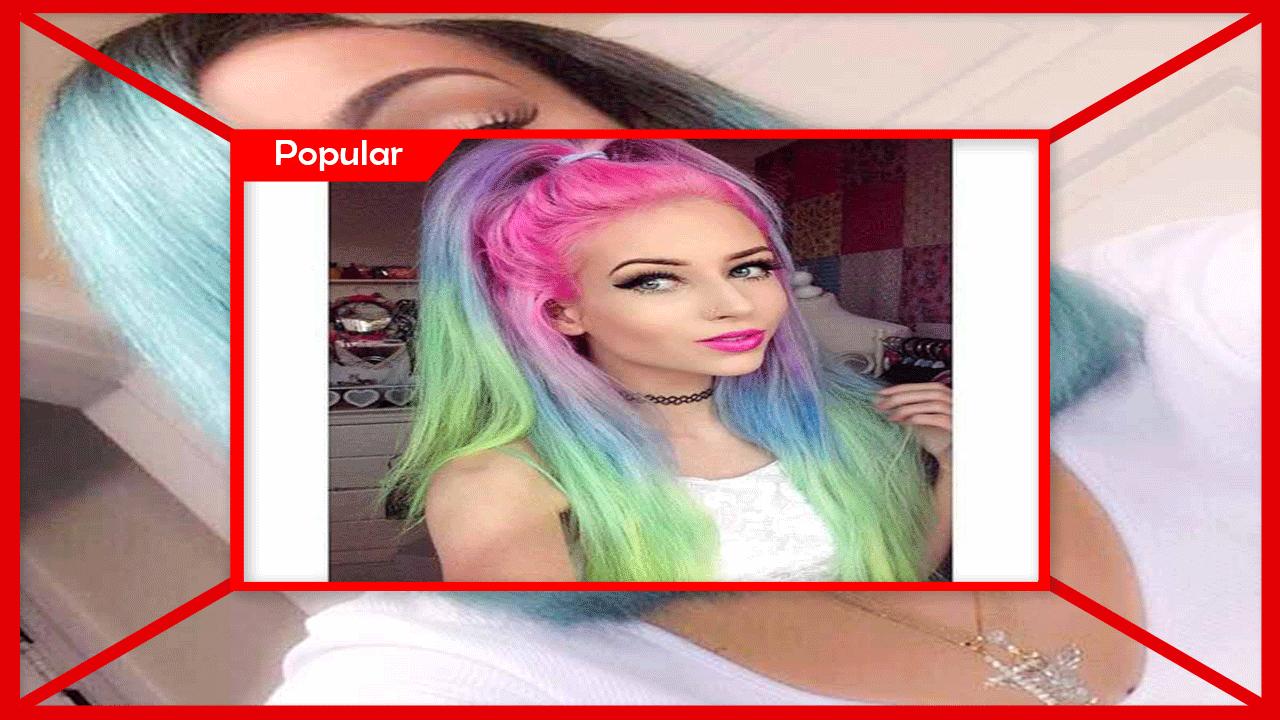 Colorful Hairstyles Ideas For Girls