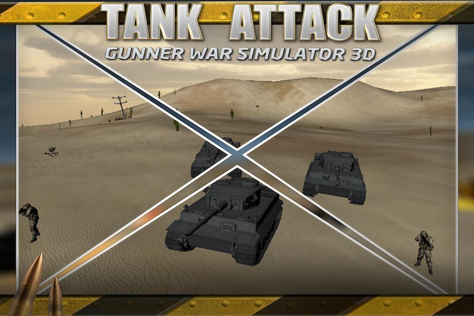 Tank Attack: Gunner War Sim 3D