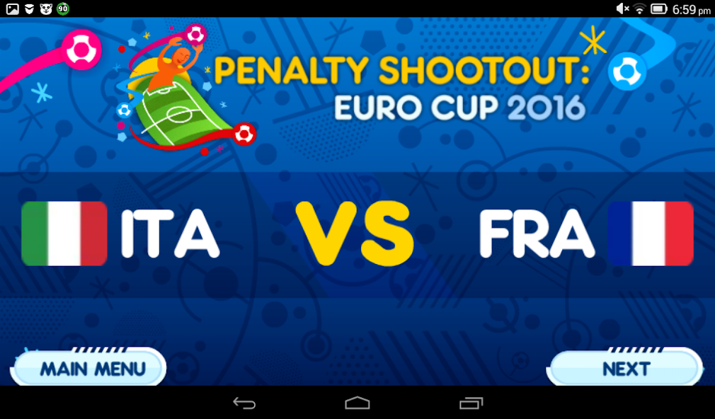 Penalty Shootout EURO football