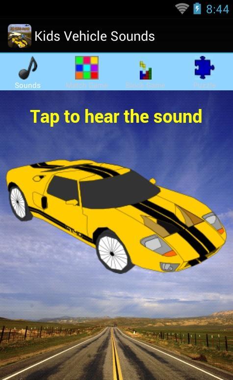 Kids Vehicle Sounds Free