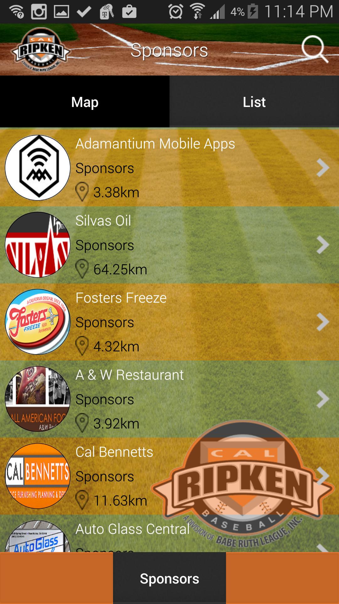 Cal Ripken Baseball Visalia