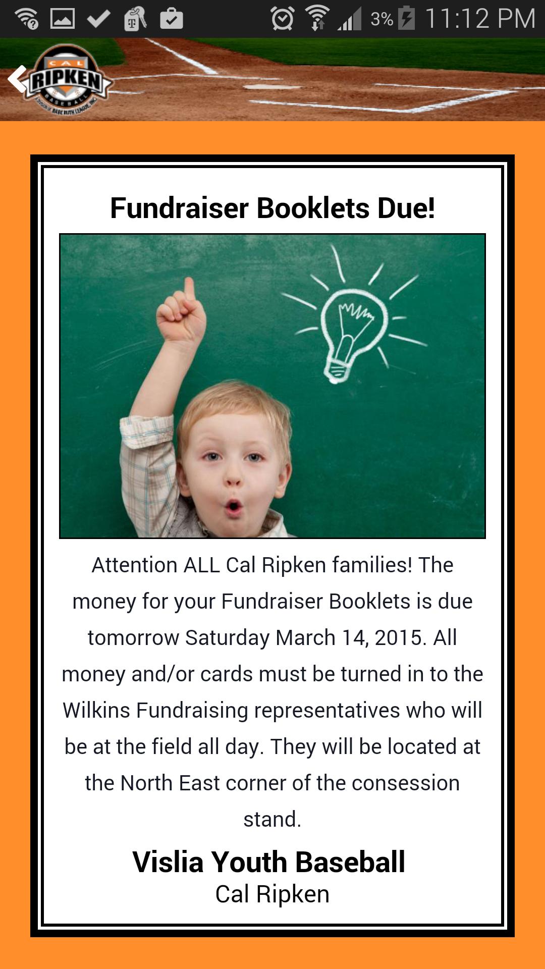 Cal Ripken Baseball Visalia