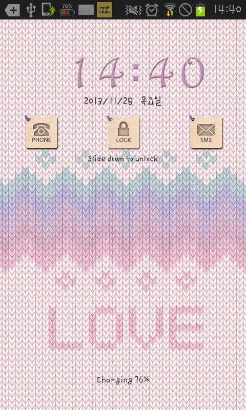PastelKnit go locker theme
