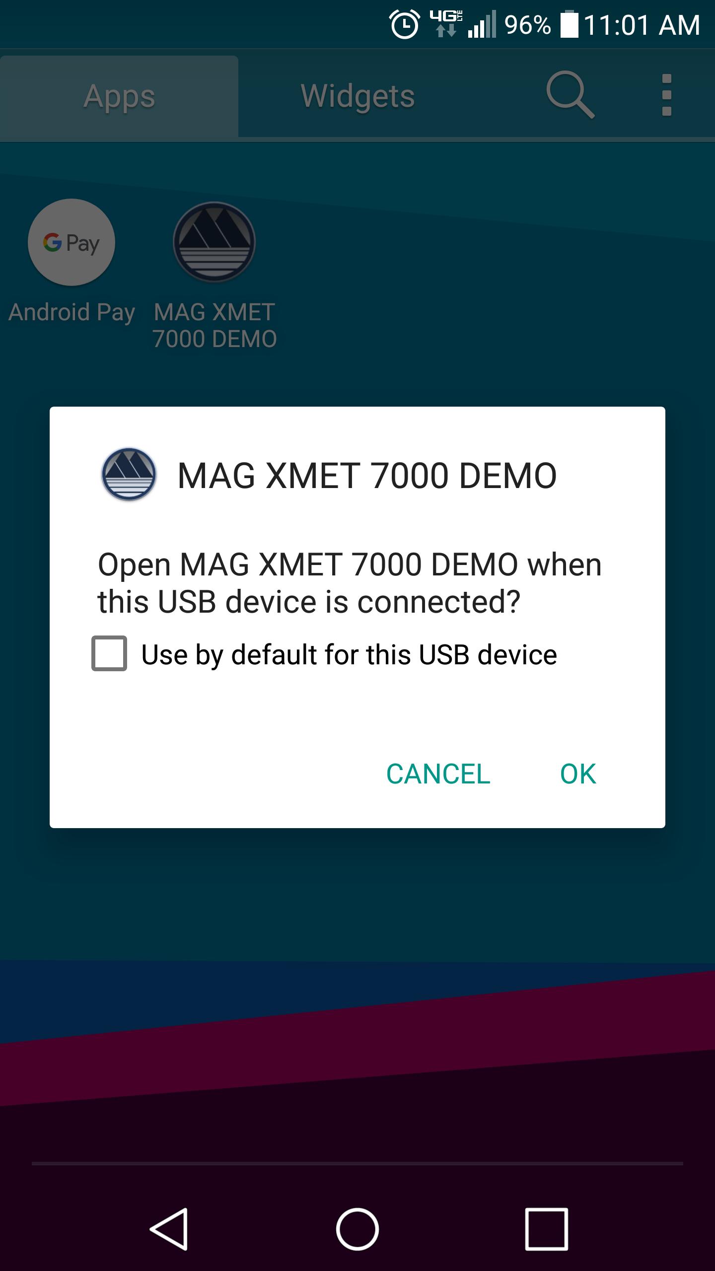 XMET 7000 CMB Demo