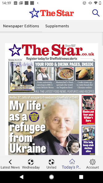 The Sheffield Star Newspaper