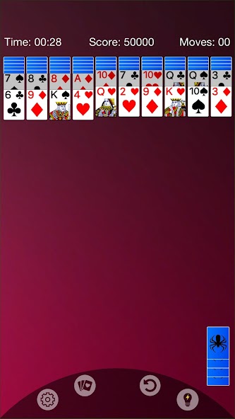 Spider Solitaire -  Cards Game