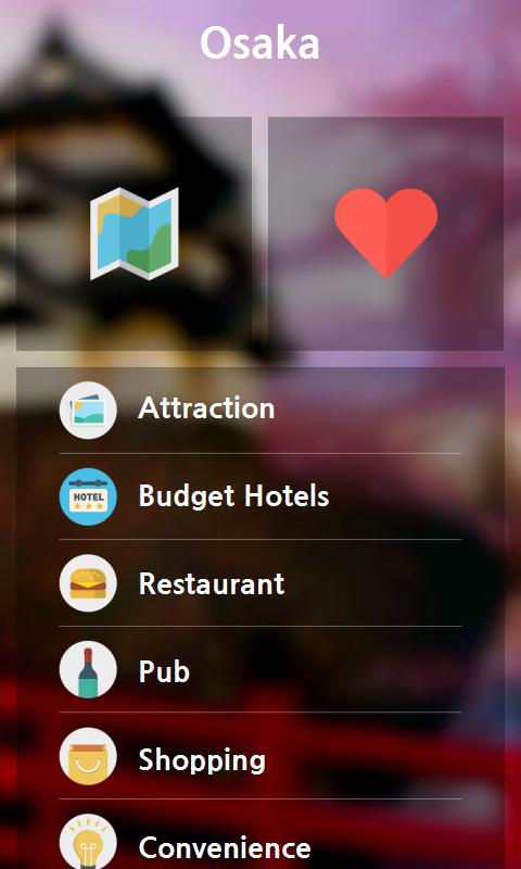 Osaka city guide(maps)