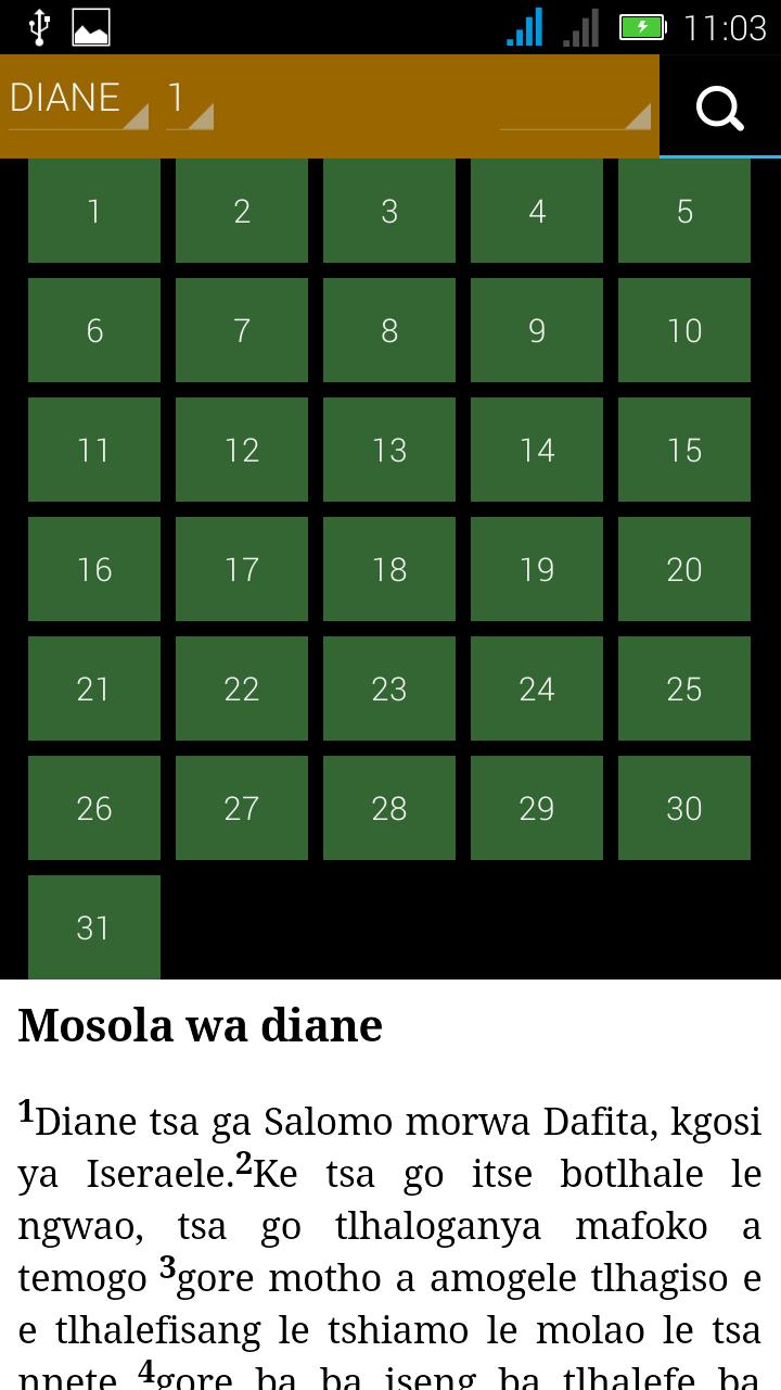 Tswana Study Bible