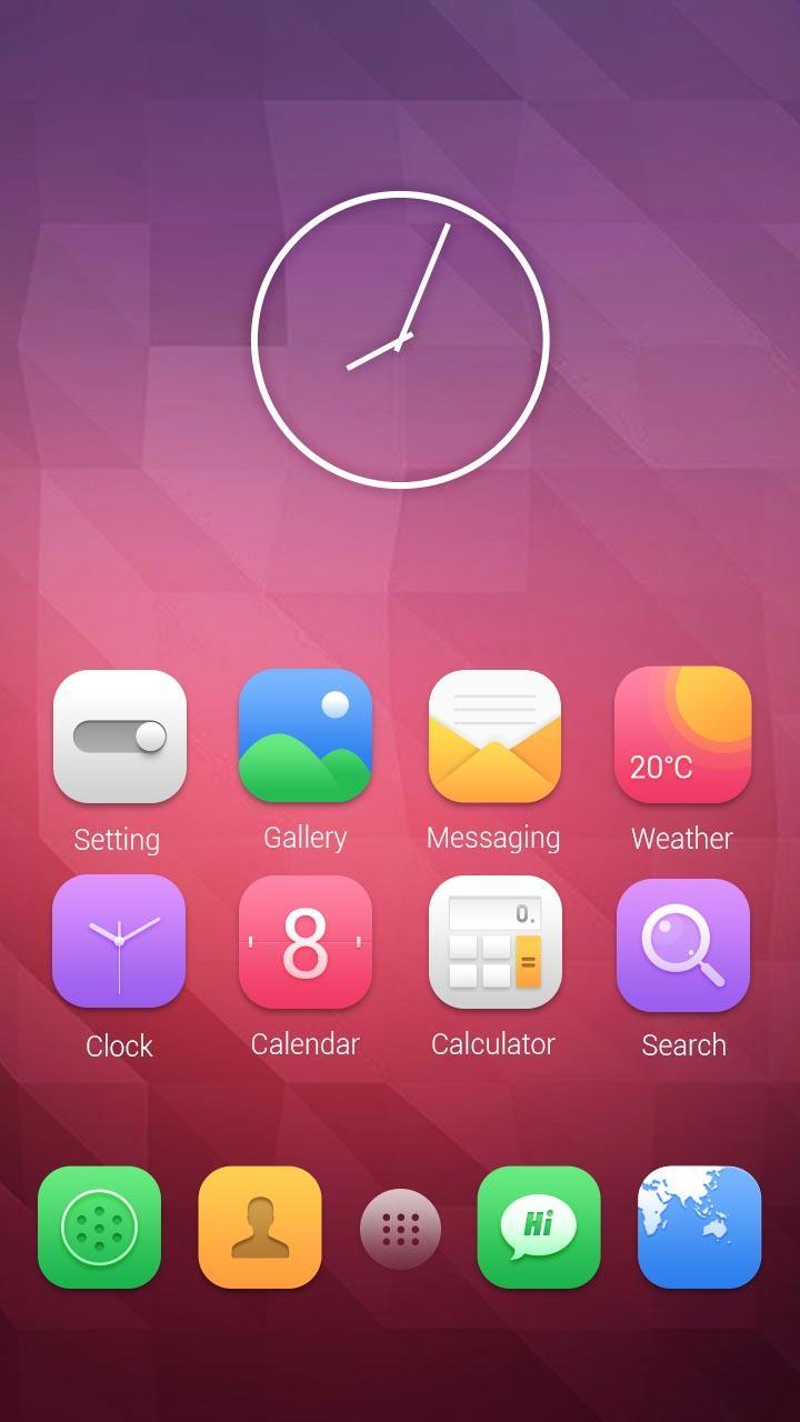 Simple GO Laucher Theme