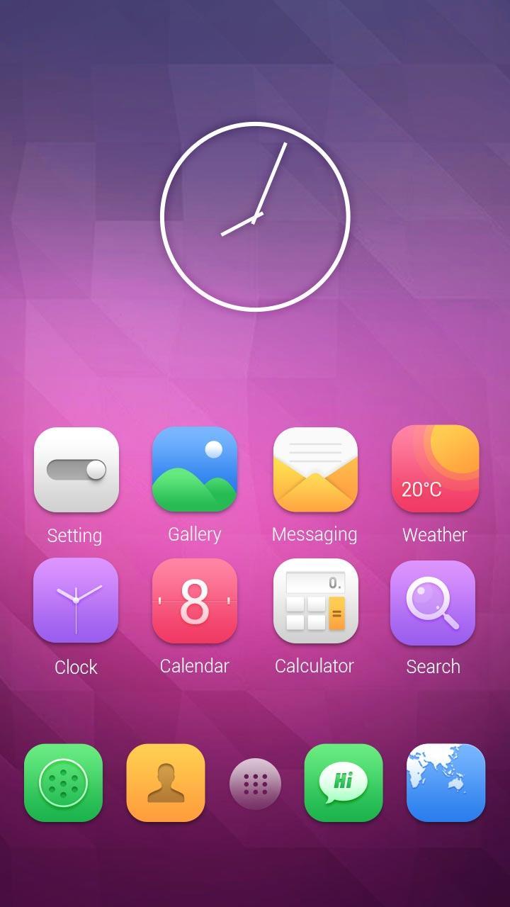 Simple GO Laucher Theme