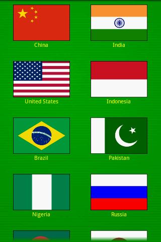 Identify the World Flags Game