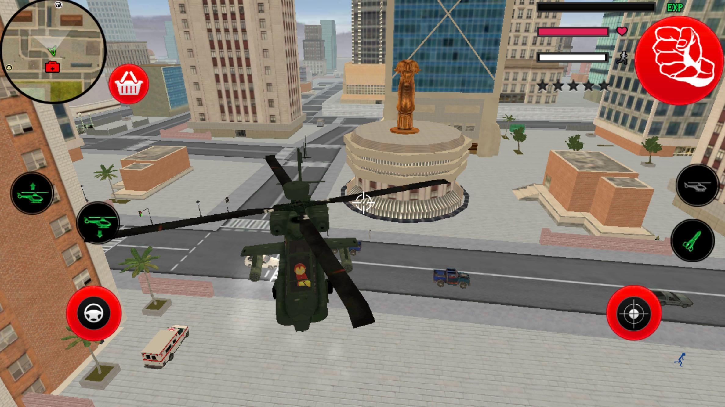 Iron Stickman Rope Hero Vegas Gangst Crime Mafia