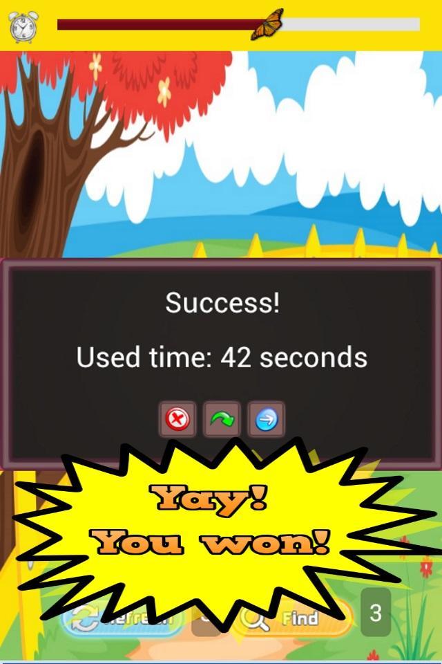 Butterfly Matching Game