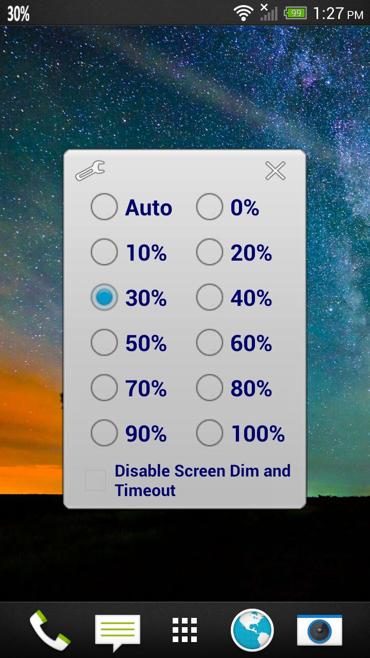 Status Brightness Free