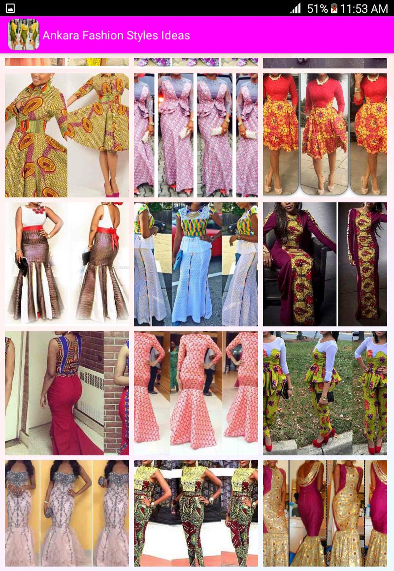 Ankara Fashion Styles Ideas