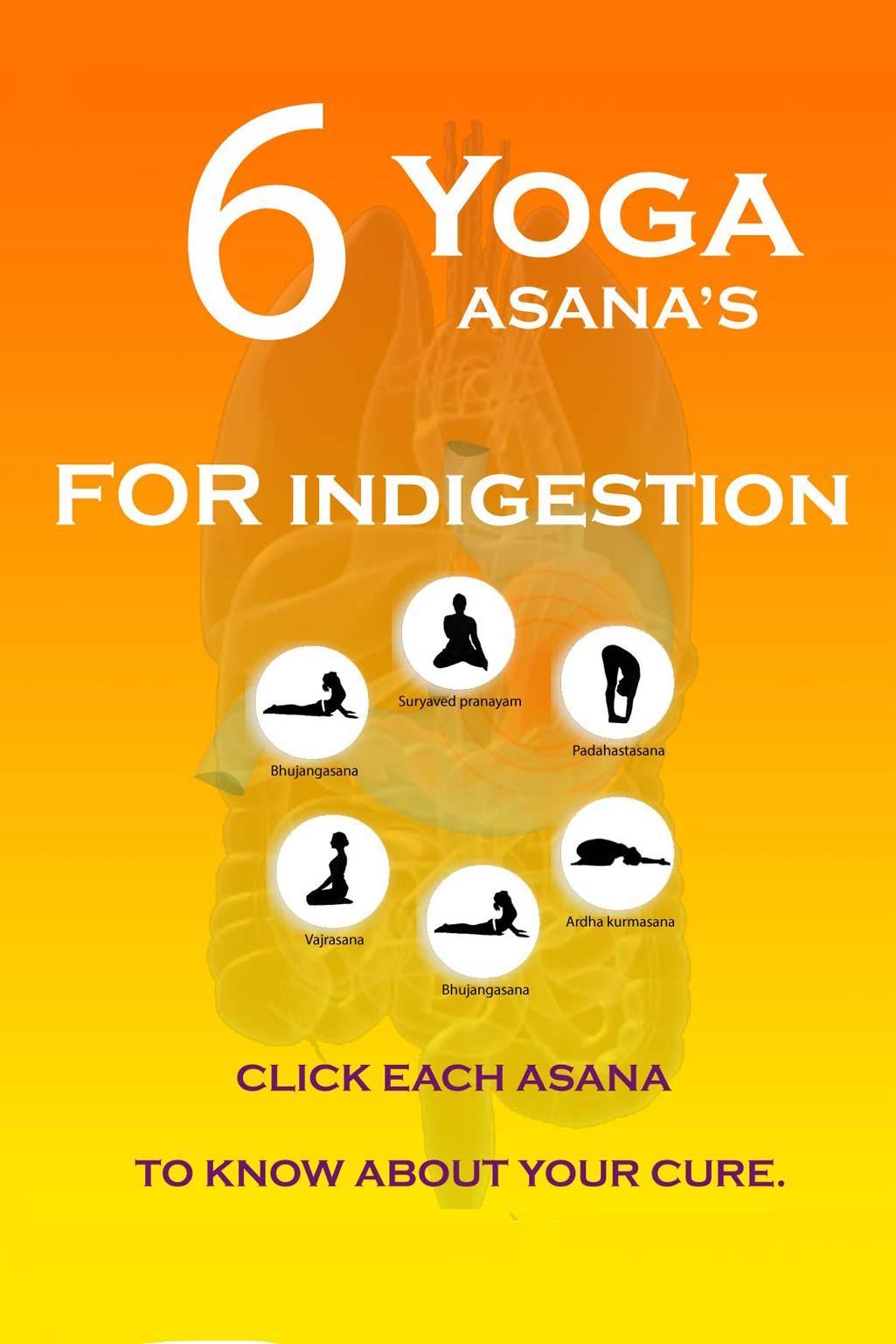 Yoga Poses Indigestion trouble