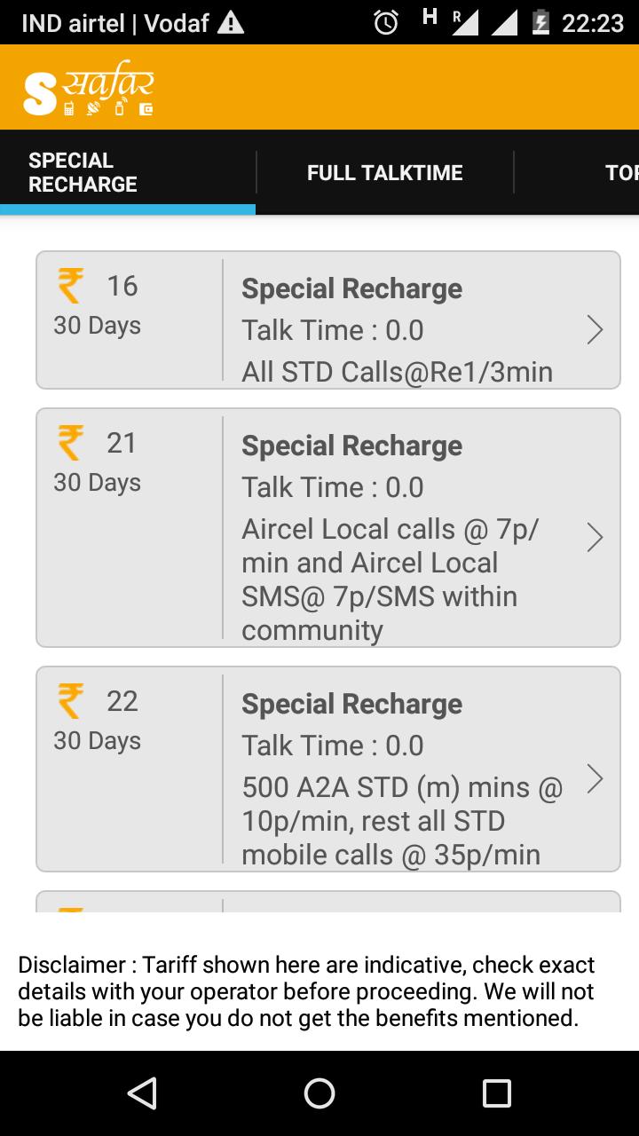 DTH, Mobile Recharge, Bill Pay
