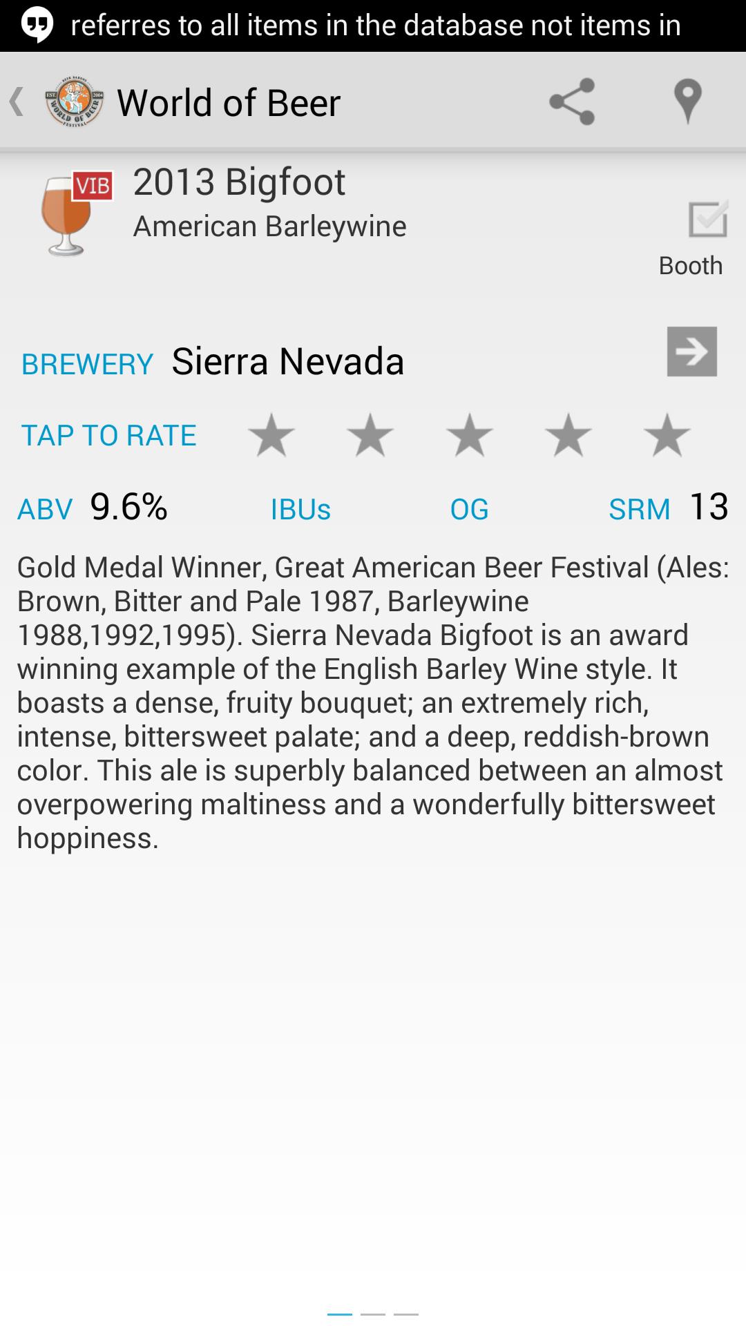 Beer Barons World of Beer Fest