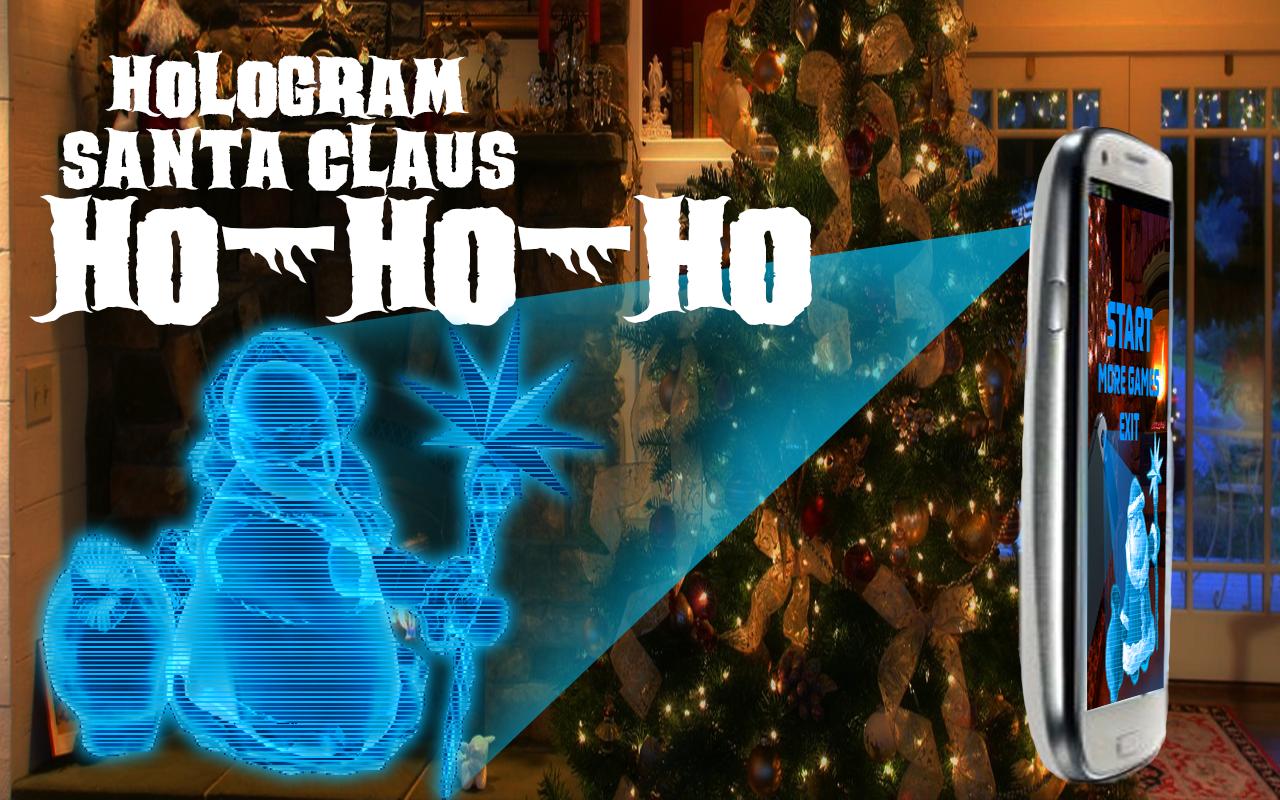 Hologram Santa Claus Ded
