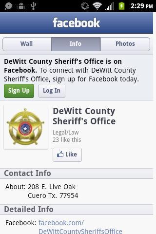 DeWitt County Sheriff's Office