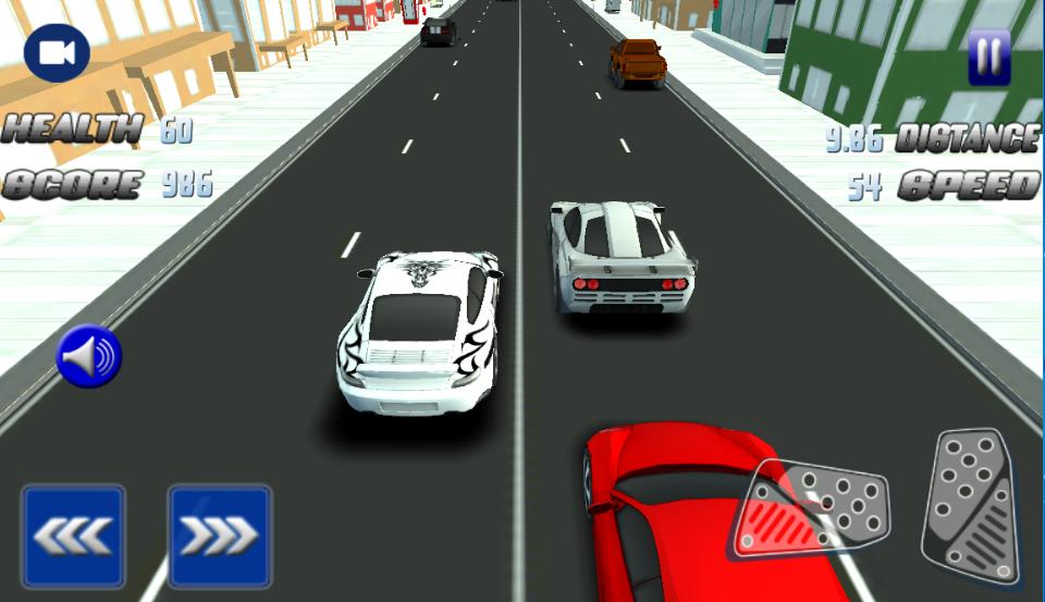 Temple Car Racing 2016