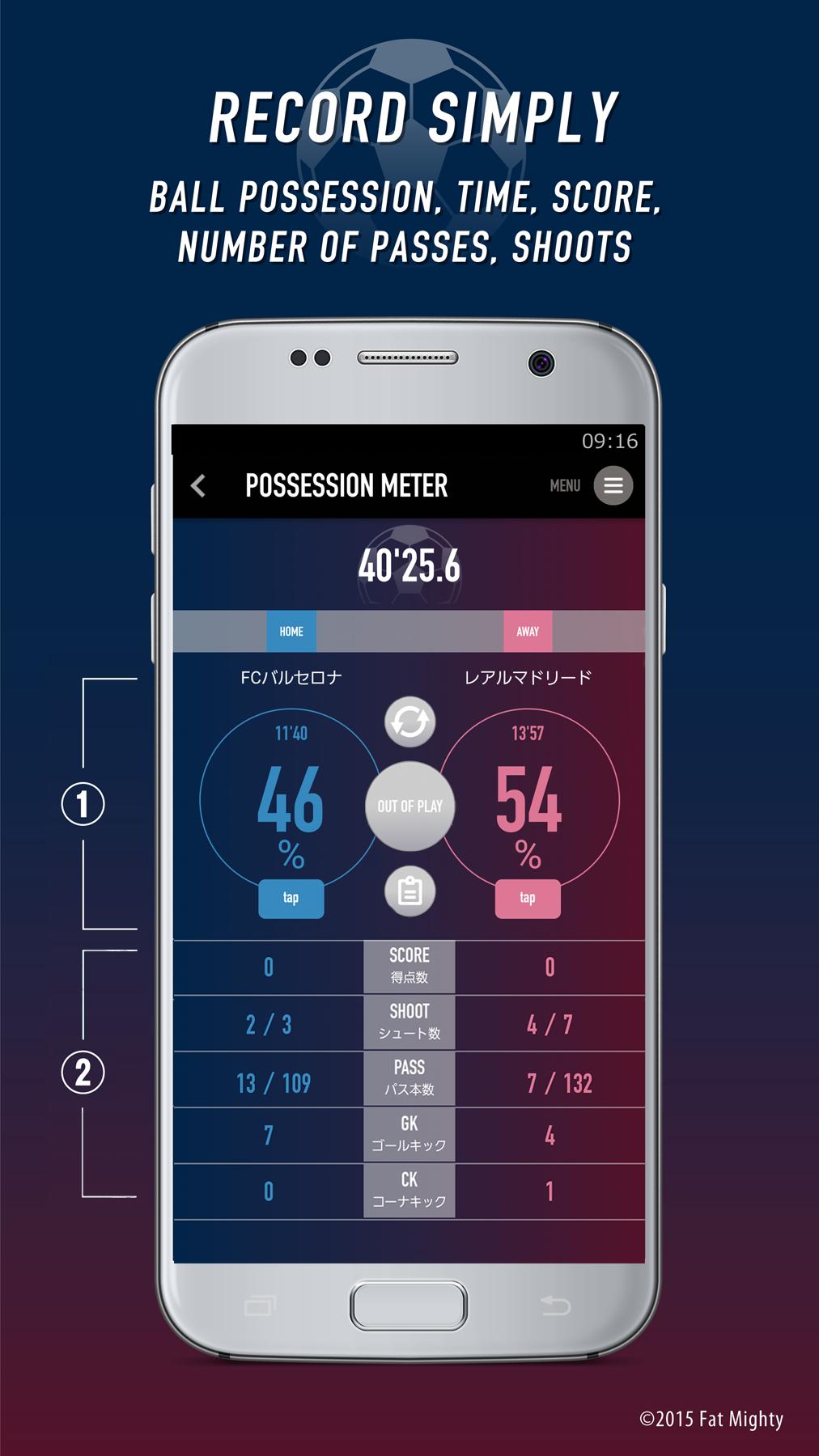 POSSESSION METER -football-