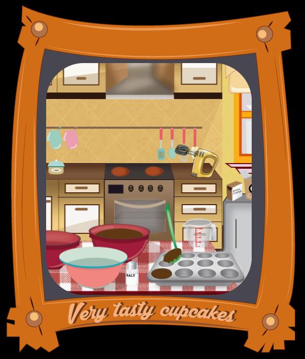 Cooking chocolate cupcakes