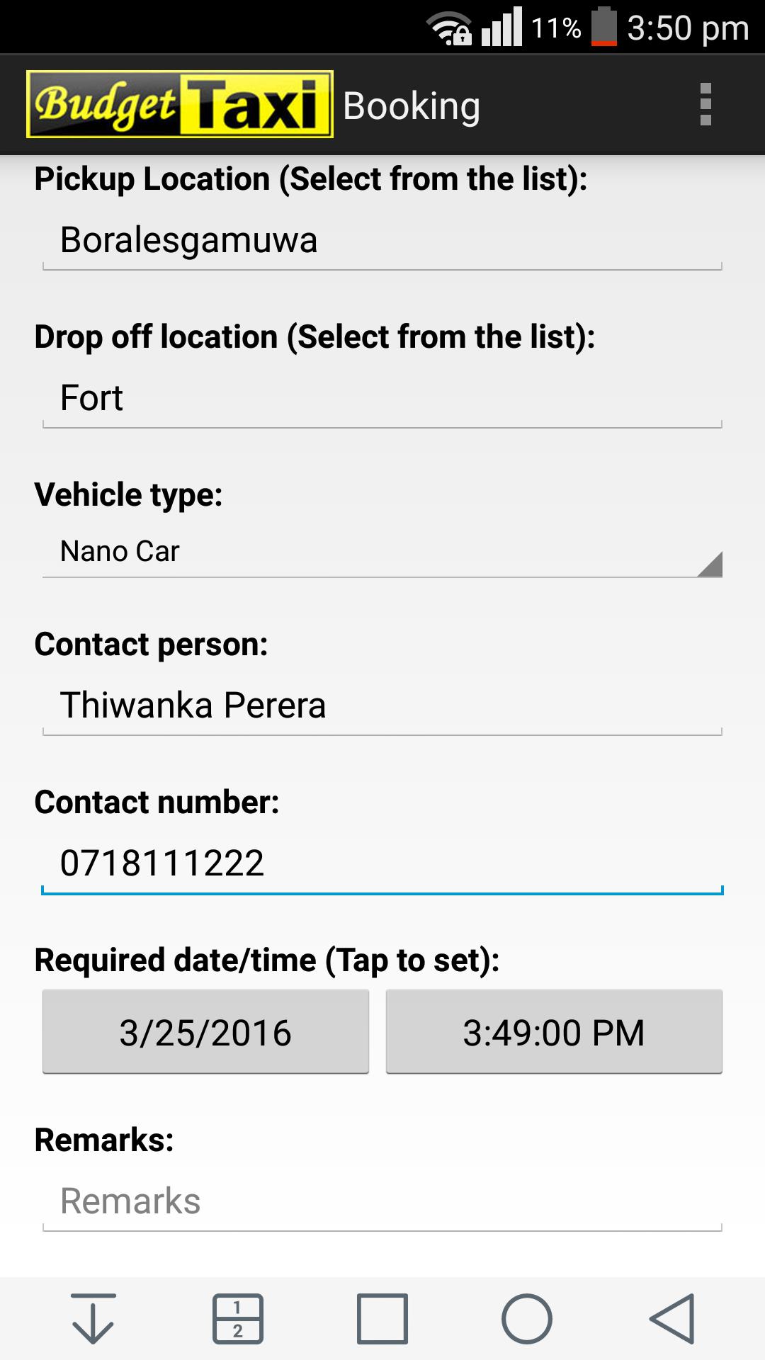 Budget Taxi Sri Lanka