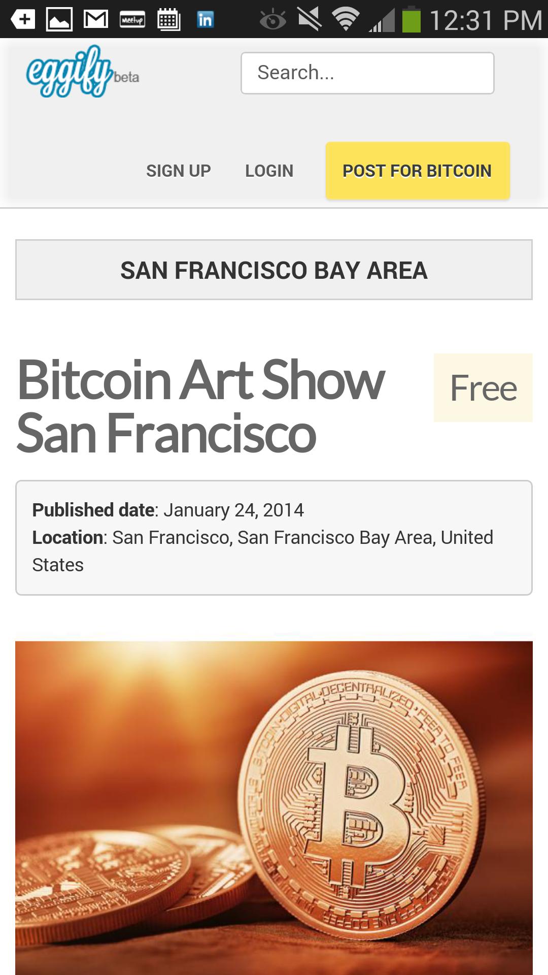 Eggify - Bitcoin Classifieds