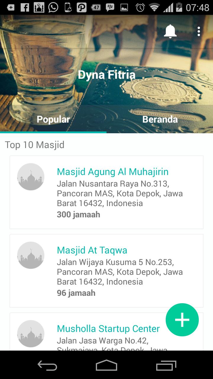 Masjeed: Mosque Social Network