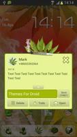 Weed Ganja Theme for GO SMS
