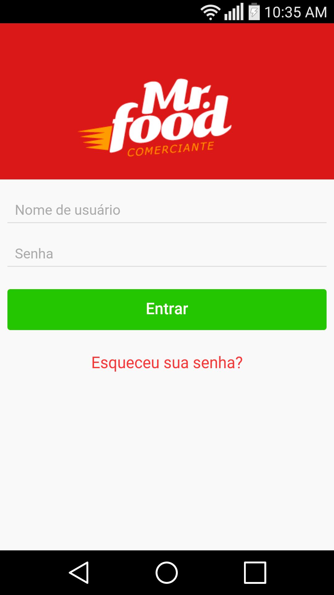 Mr. Food Comerciante