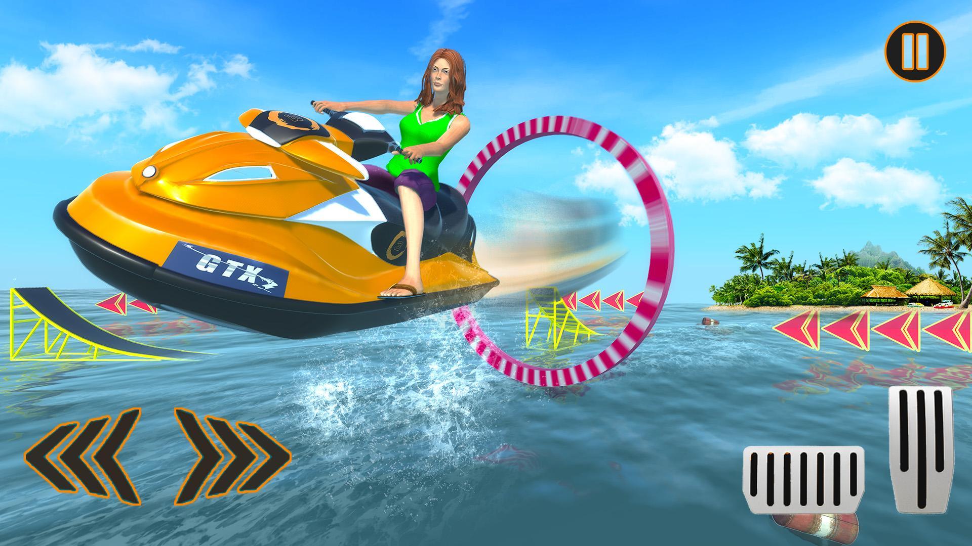 Water Surfing Jet Ski Racing S