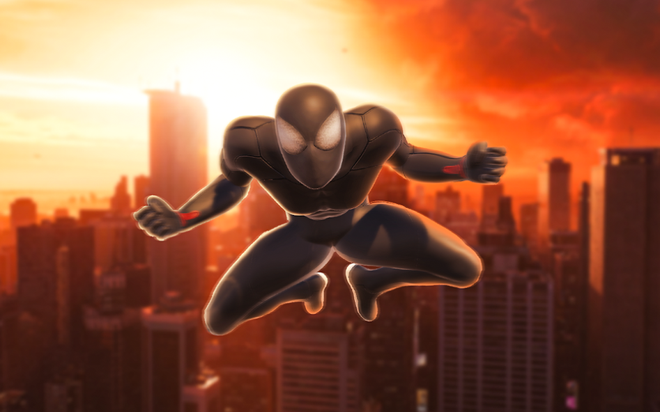 Hero Spider Iron Fight Ninja