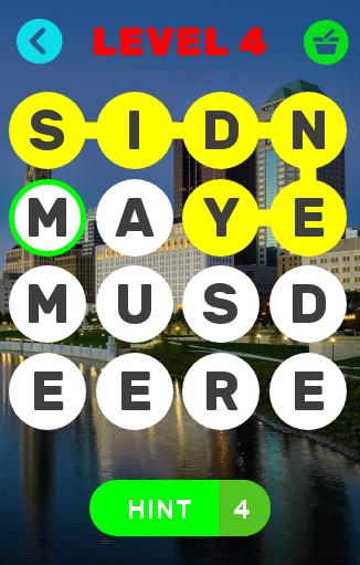 Word Search: Ohio Cities