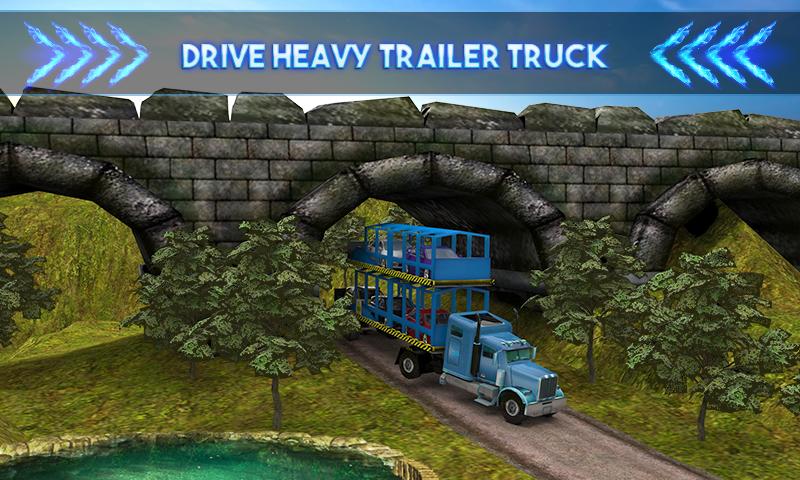 Car Transporter Trailer Truck