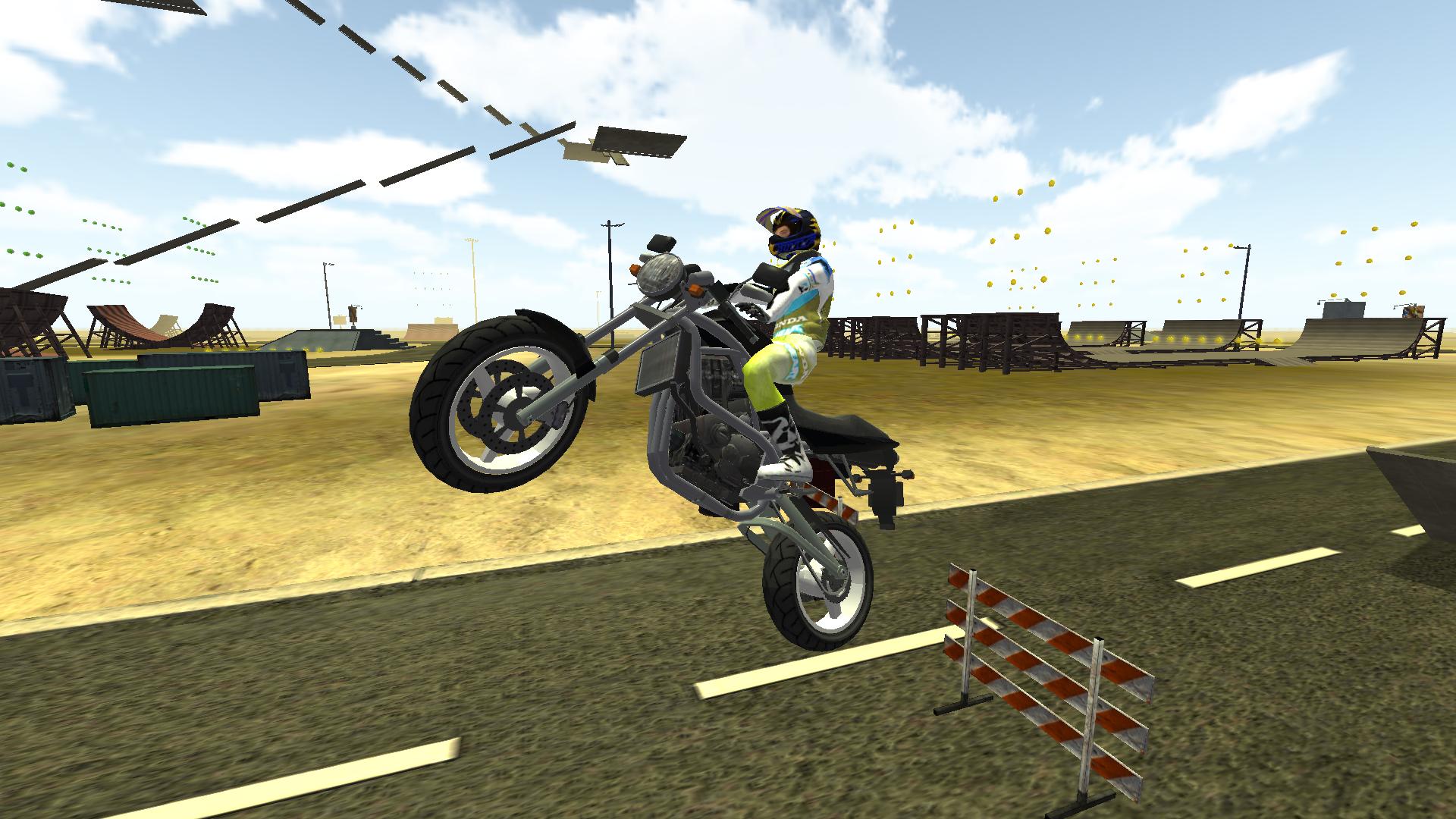 Freestyle Motorcycle Driver