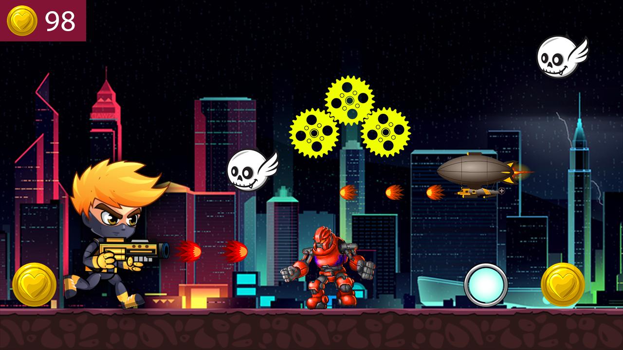 Robot cop hero: Space police transformation