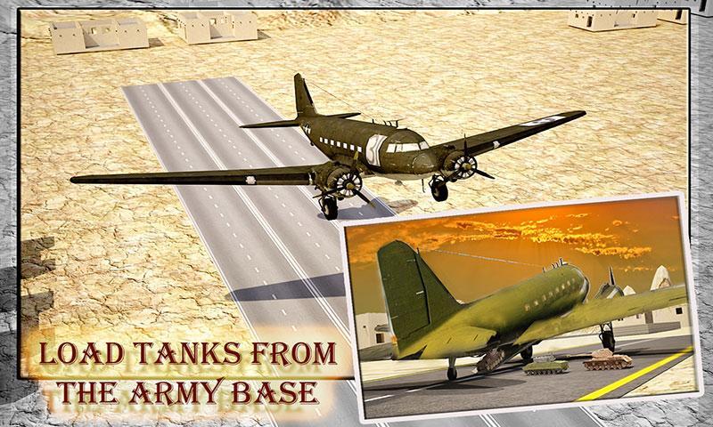 Army Airplane Tank Cargo
