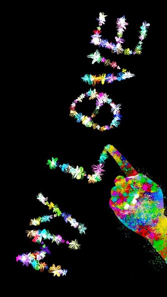 Draw Flowers Names shapes art