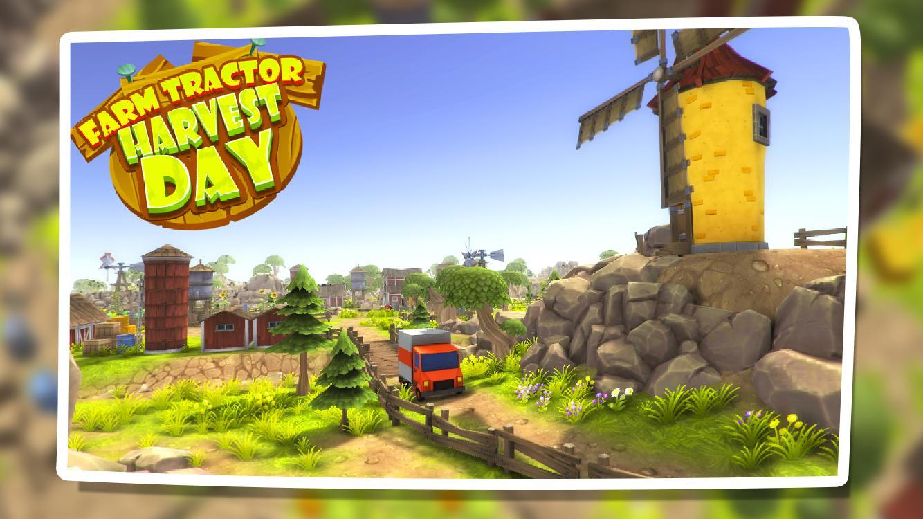 Harvest Day: Farm Tractor 3D