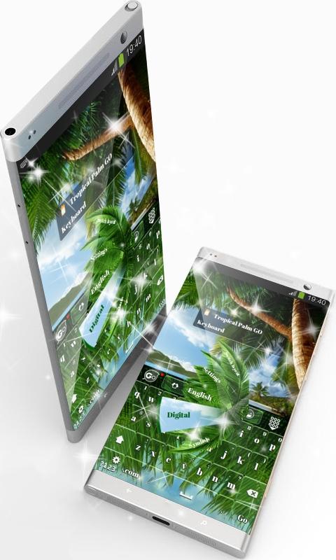Tropical Palm GO Keyboard