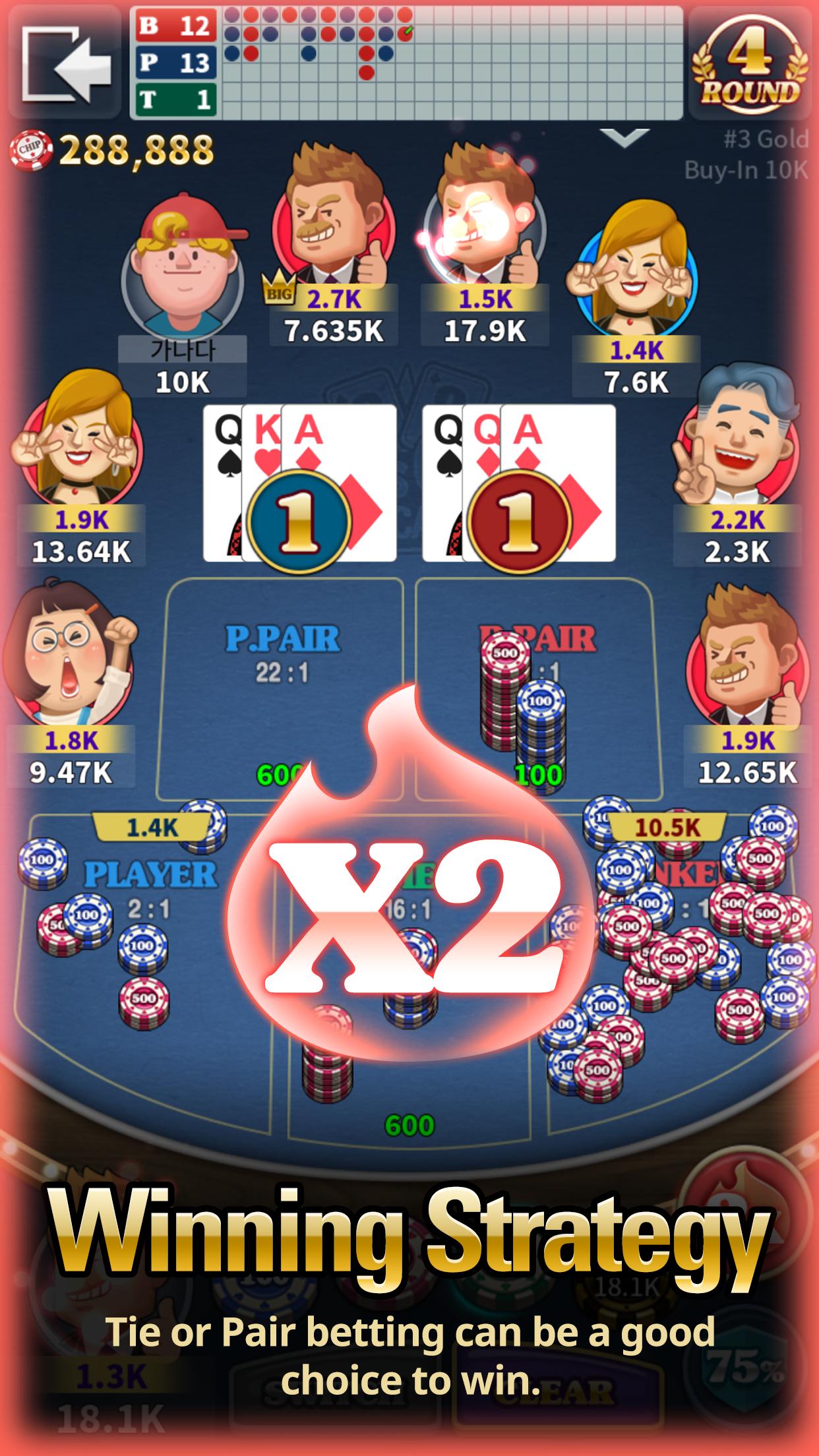 Bet's go - Baccarat Tournament