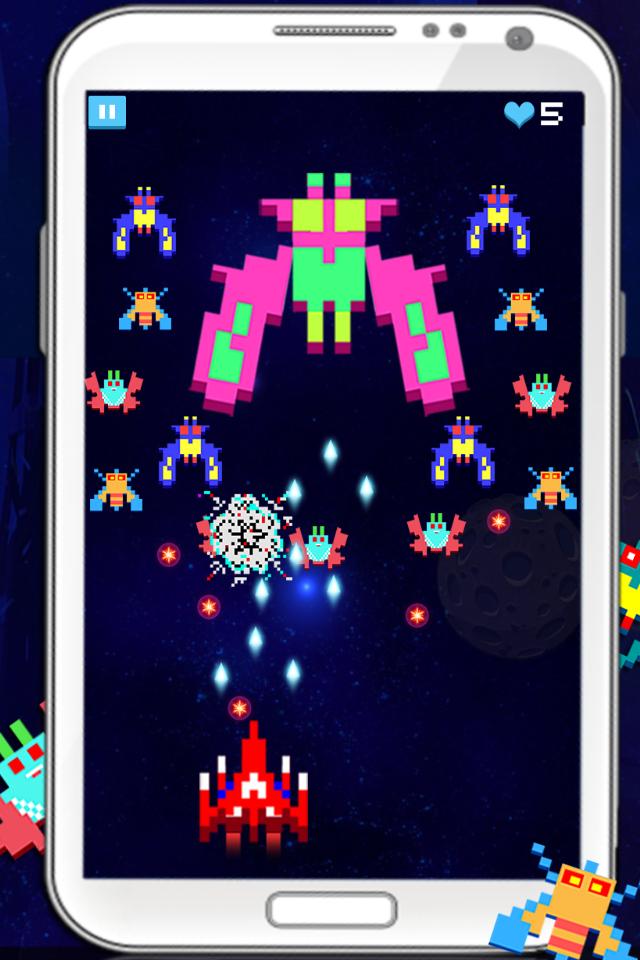 Space Invaders:Galaxia Invader