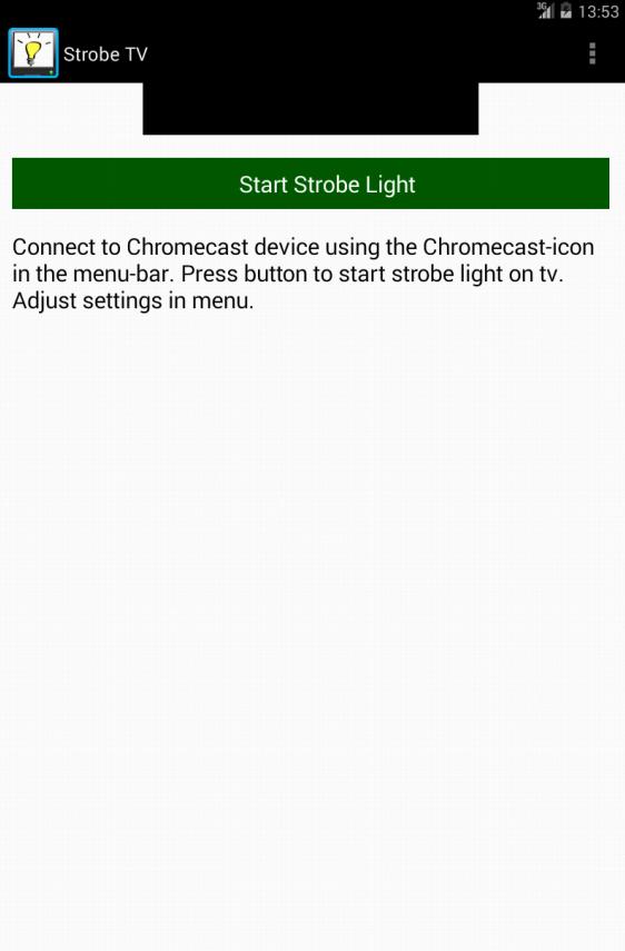 Strobe TV (Chromecast app)