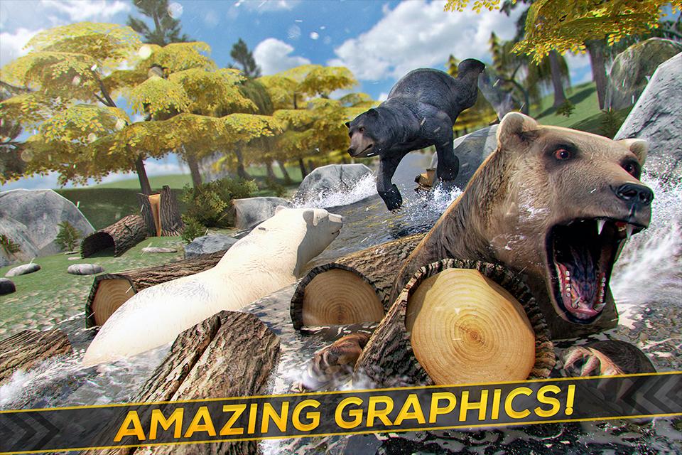 Wild Bear Simulator Games 3D