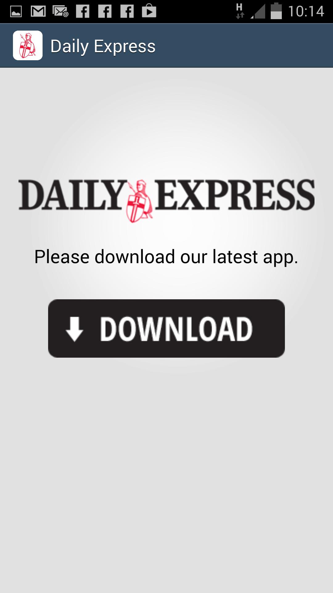 Daily Express Updater