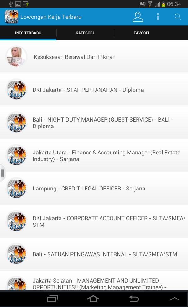 Lowongan Kerja Terbaru