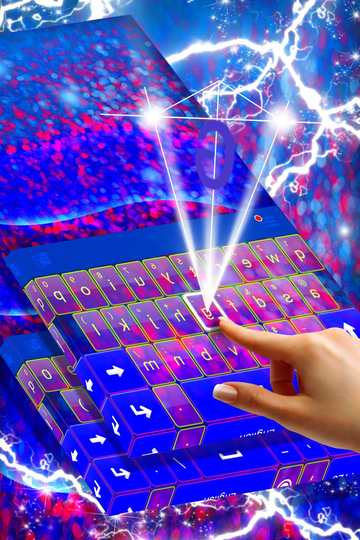 New 2018 Blue Keyboard